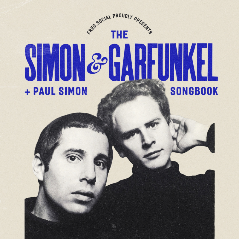 The Simon & Garfunkel/Paul Simon Songbook live at Freo.Social - Concert poster