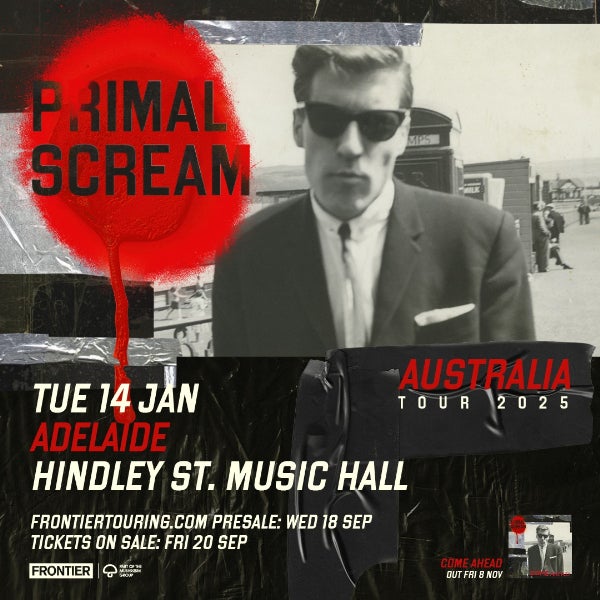PRIMAL SCREAM 2025ツアー フーディー L PRIMAL SCREAM 2025ツアー フーディー L