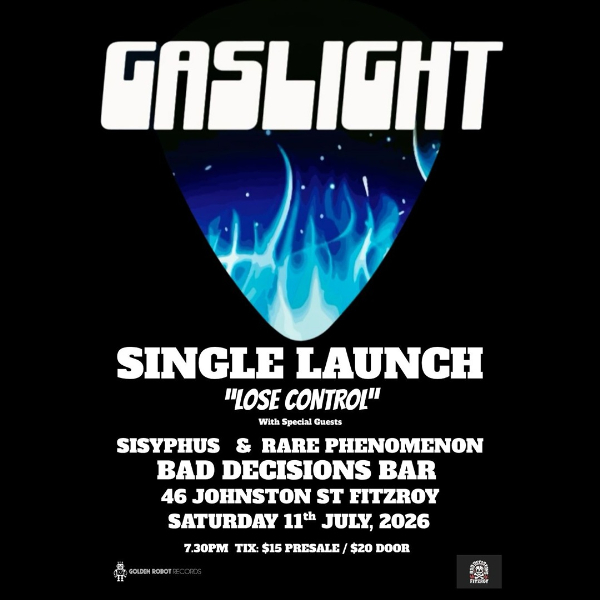 Melbourne’s Night of New Exciting Rock & Grunge live at Bad Decisions Bar - Concert poster