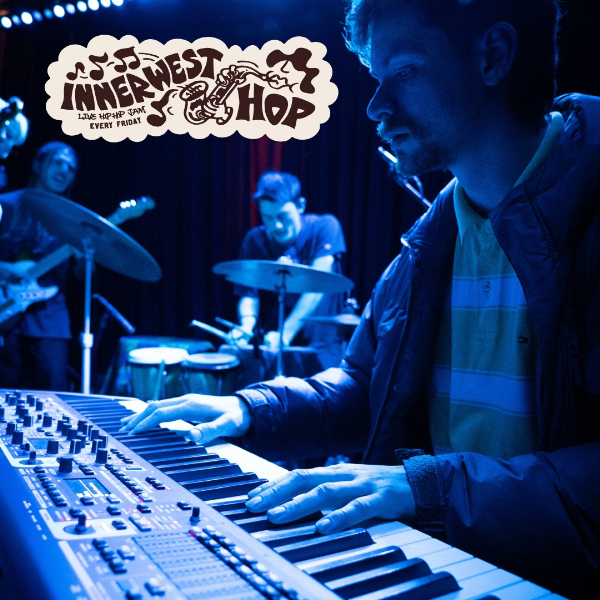 INNERWEST HOP W/ HOUSE BAND & YOU!! - FREE live at The Trocadero Room in Enmore on March 20, 2026 - Concert poster