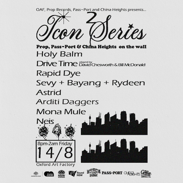 Icon Series #2 live at Oxford Art Factory - Concert poster