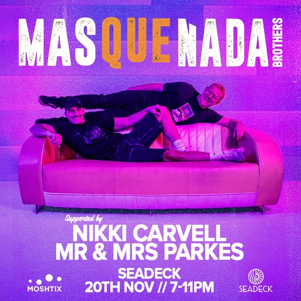 Mas Que Nada Brothers live at Eastern Pontoon Circular Quay - Concert poster