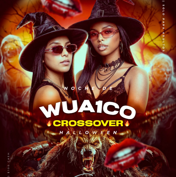 HALLOWEEN COSTUME WUA1CO PARTY! 🔥😈 live at Luna Bar - Concert poster