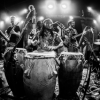 Bortier Okoe Afro Fusion Music live at Lazybones Lounge Restaurant & Bar in Marrickville on April 05, 2026 - Concert poster