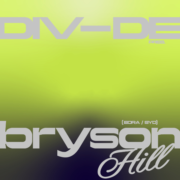 DIV-DE Presents. Bryson Hill live at DIV-DE - Concert poster