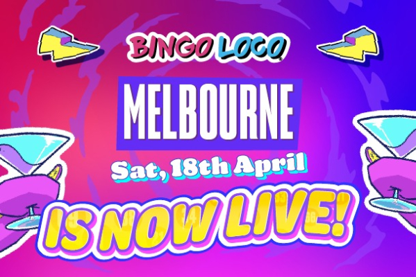 BINGO LOCO live at 170 Russell in Melbourne on April 18, 2026 - Concert poster