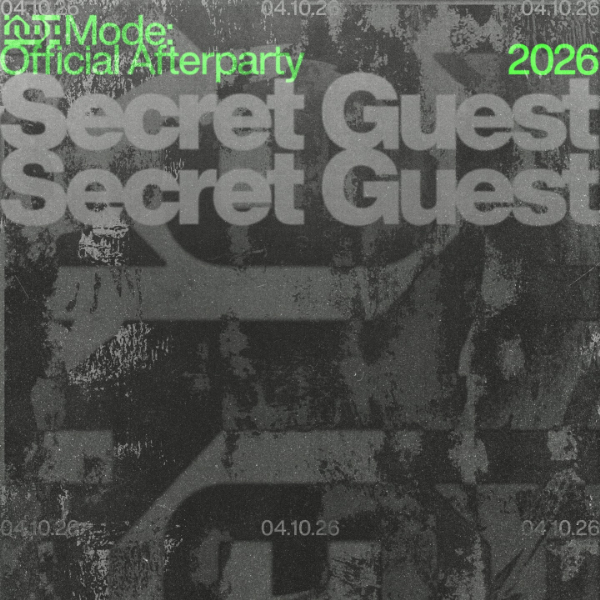 Mode Official Afterparty → Secret Guests live at Civic Underground - Concert poster