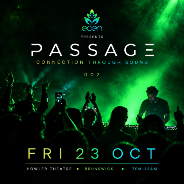 PASSAGE 002 live at Howler - Concert poster