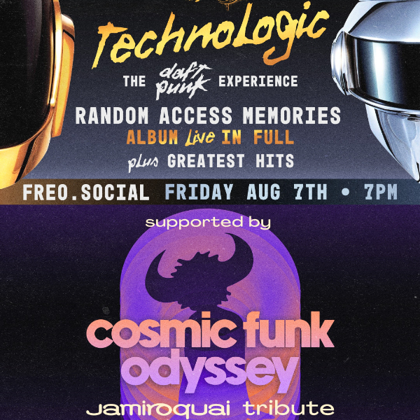 The Daft Punk Experience live at Freo.Social - Concert poster
