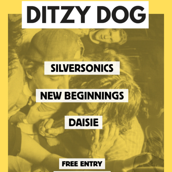 ALL AGES SHOW @ LA'S w/ Ditzy Dog // Silversonics // New Beginnings // Daisie | FREE ENTRY live at La La La's - Concert poster