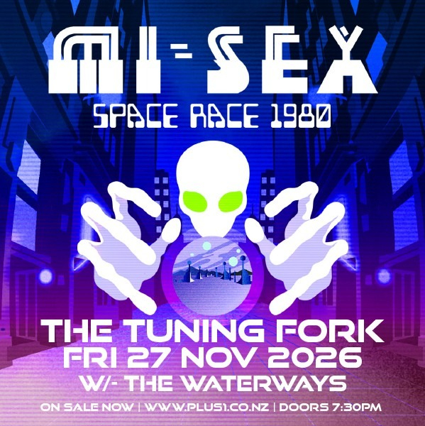 MI-SEX live at The Tuning Fork - Concert poster