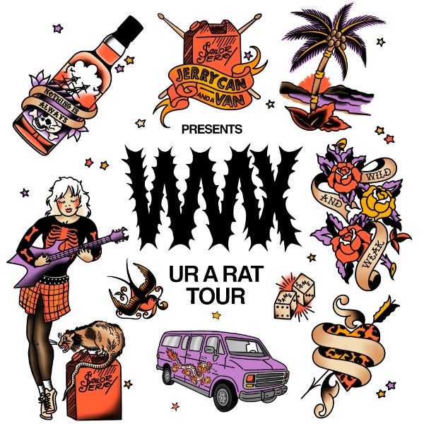 Jerry Can & A Van presents WAAX ‘Ur A Rat’ Tour 2025