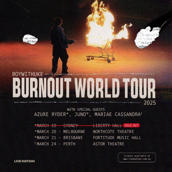 BoyWithUke Burnout World Tour