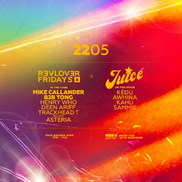 Juice x Revolver Fridays live at Revolver Nightclub - Concert poster