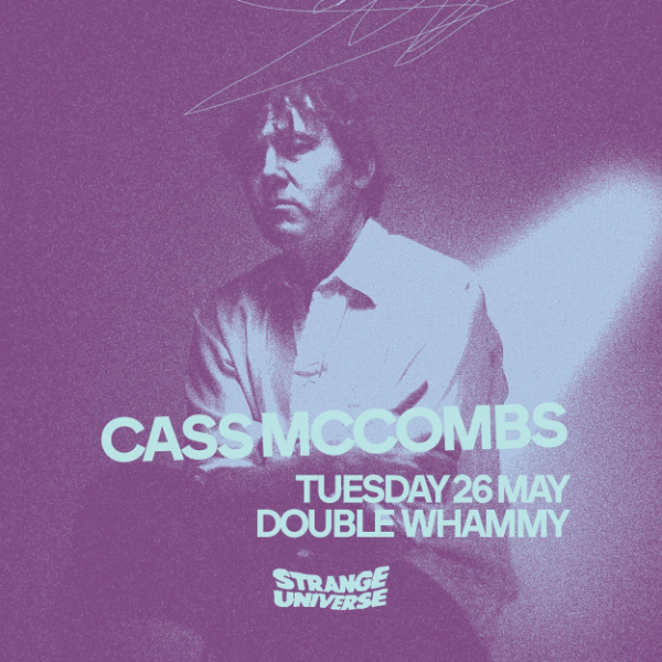 Cass McCombs  w/ Holly Arrowsmith | Auckland | Strange Universe (Winter) live at Double Whammy - Concert poster