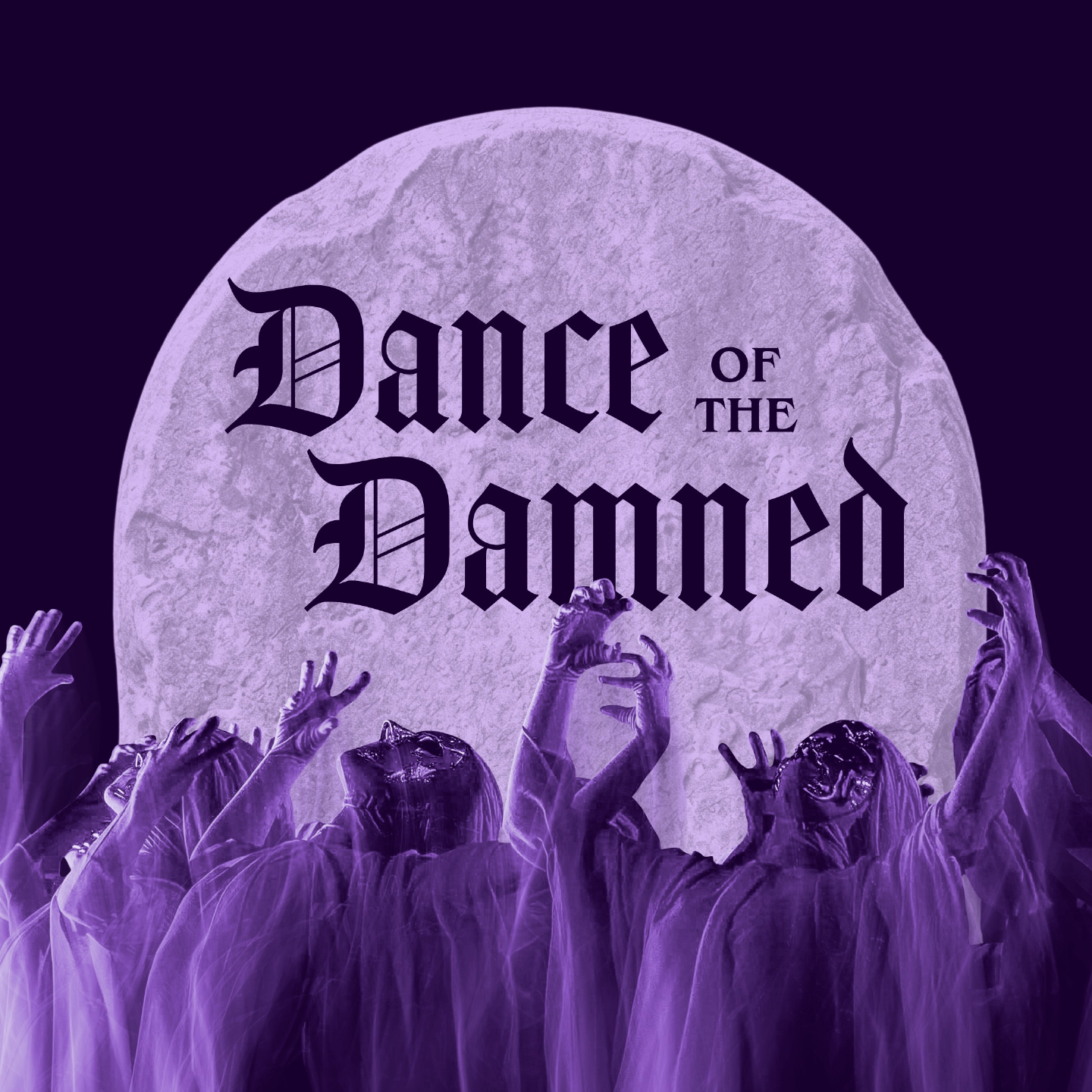 Dance of the Damned live at Cathedral - Concert poster