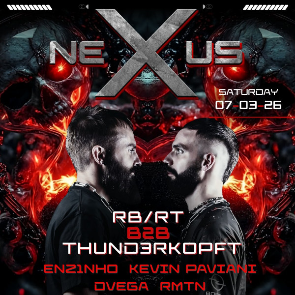Nexus Saturday live at Tempo Nightclub in Surfers Paradise on March 07, 2026 - Concert poster