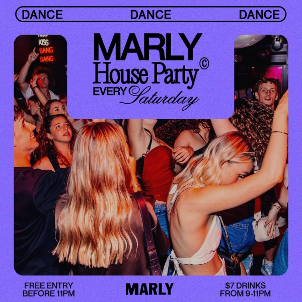 HOUSE PARTY SATURDAYS - 11TH JULY live at Marlborough Hotel - Concert poster