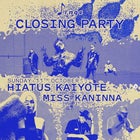DINGO CLOSING PARTY - Hiatus Kaiyote, Miss Kaninna, Mr Rhodes, Rich Medina (US)