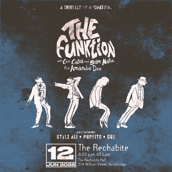 The Funktion - R&B Classics live at The Rechabite - Concert poster