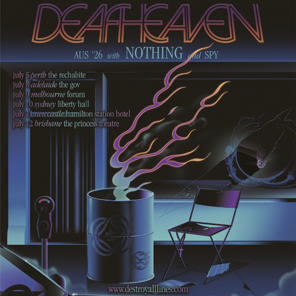 DEAFHEAVEN AUS ‘26 live at The Rechabite - Concert poster