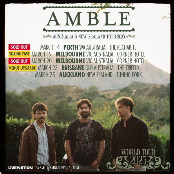 Amble - Australia & New Zealand Tour 2025