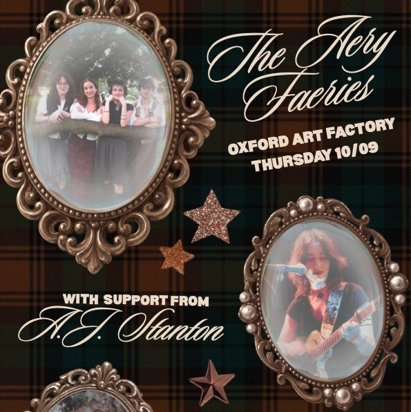 The Aery Faeries & Friends @ Oxford Art Factory live at Oxford Art Factory - Concert poster