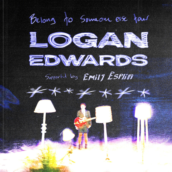 Logan Edwards ‘Belong to Someone Else’ Tour with Emily Esplin live at San Fran - Concert poster
