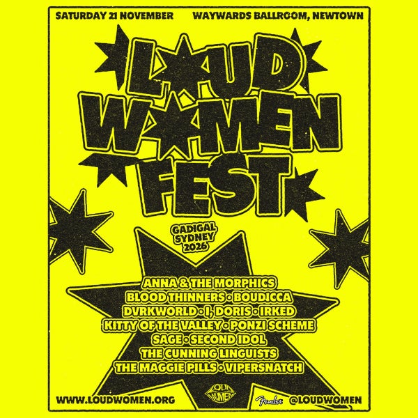 LOUD WOMEN Fest Sydney/Gadigal 2026
