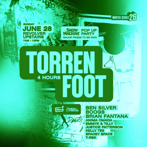 Torren Foot (AU) | Winter Series pres. by Thick as Thieves live at Revolver Nightclub - Concert poster