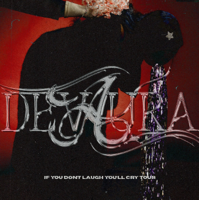 DEVAURA - If You Don’t Laugh, You’ll Cry Tour 2026 live at Lansdowne Hotel in Sydney on April 11, 2026 - Concert poster