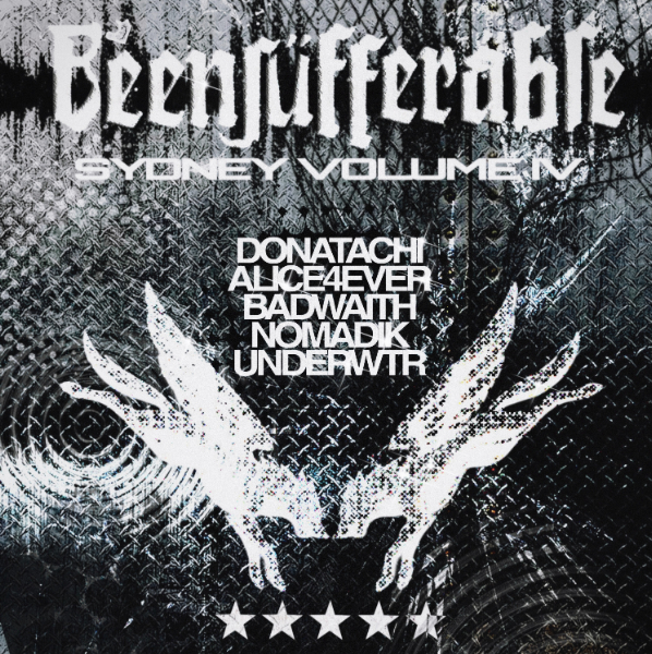Beensufferable Sydney Volume IV live at Oxford Art Factory - Concert poster