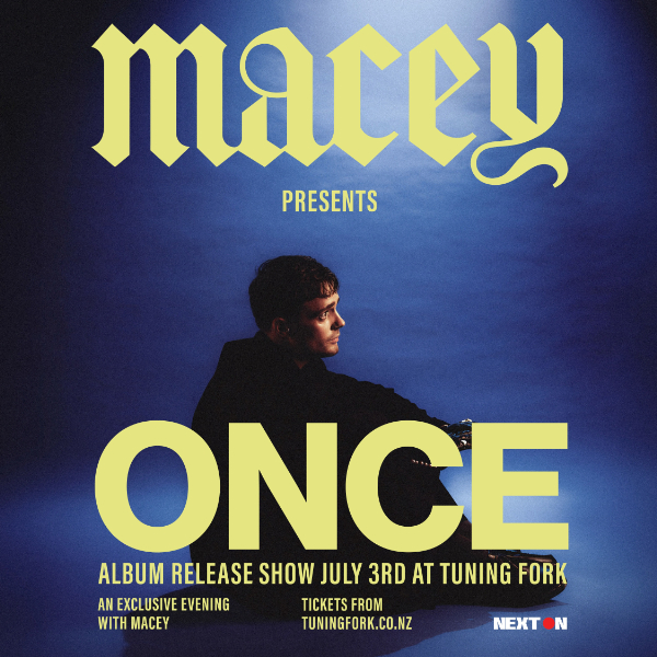 MACEY Presents: ONCE live at The Tuning Fork - Concert poster
