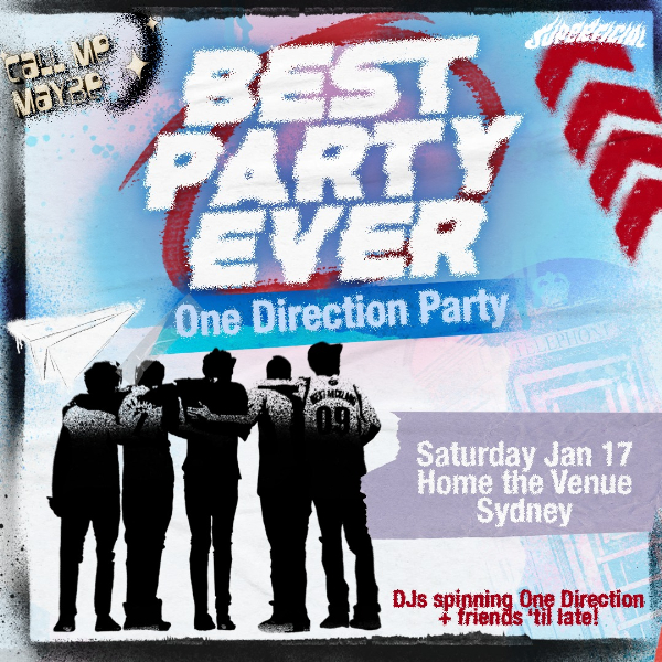 Best Party Ever: One Direction Party - Sydney poster