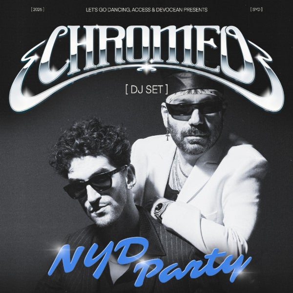 Chromeo NYD boat party, Sydney