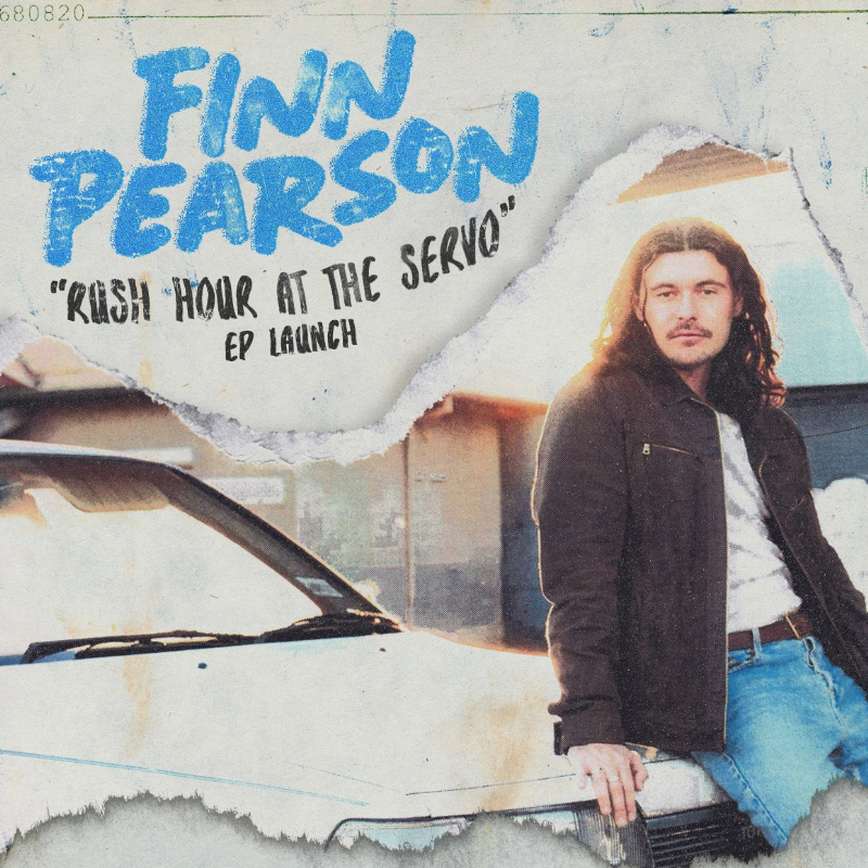 Finn Pearson 'Rush Hour at The Servo' EP Launch live at MOJO'S BAR - Concert poster