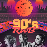 DIVA MADE presents 90s R&B Edition live at Lazybones Lounge Restaurant & Bar - Concert poster