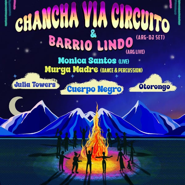 Inti Raymi / We TripAntü 2024 featuring  CHANCHA VIA CIRCUITO (DJ set / Argentina) & Barrio Lindo (Live / Argentina)