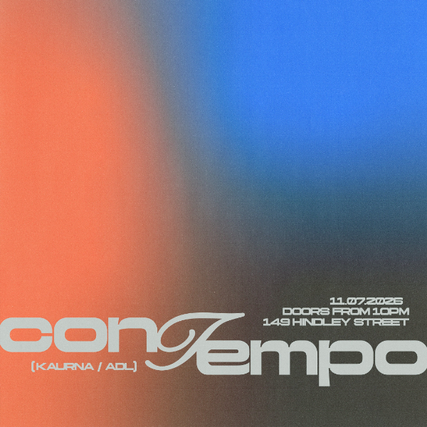 DIV-DE Presents. CONTEMPO live at DIV-DE - Concert poster