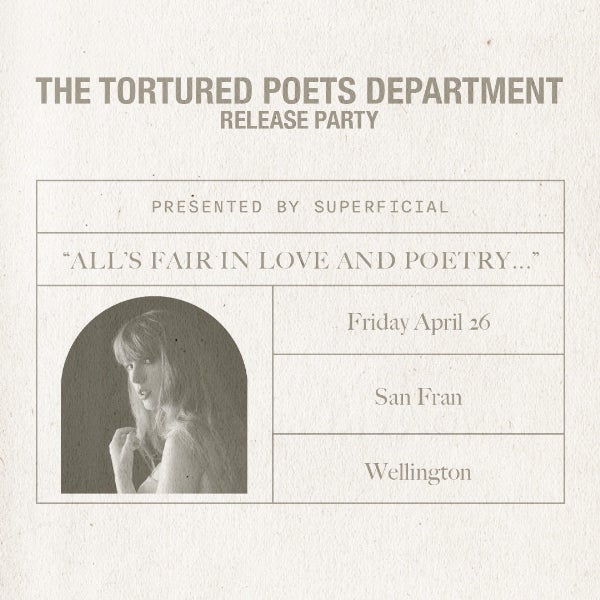 The Tortured Poets Department Release Party - Wellington