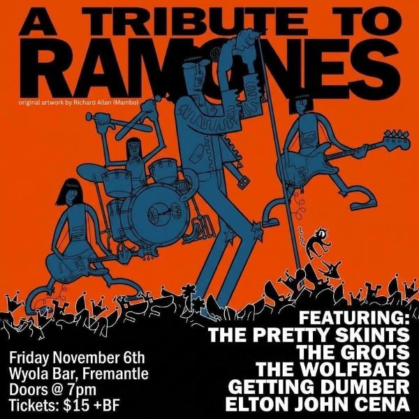 A Tribute to Ramones live at Wyola - Concert poster