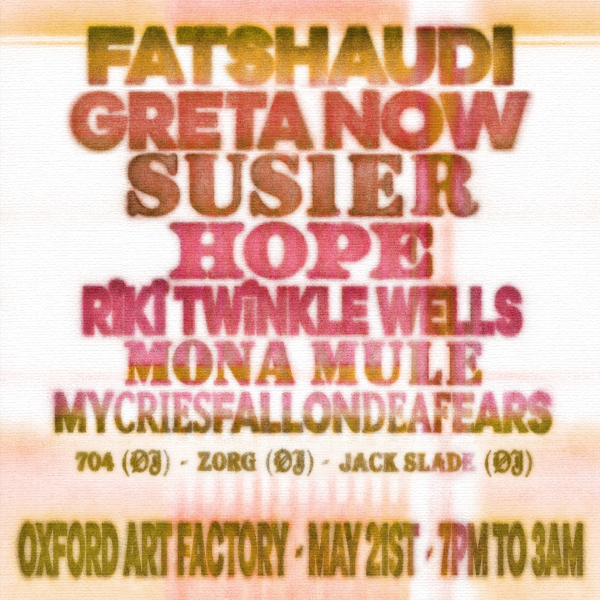 FINND PRESENTS... ALL NIGHT live at Oxford Art Factory - Concert poster