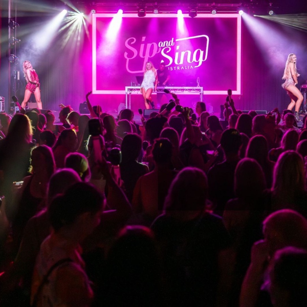 SIP & SING live at Manning Bar - Concert poster