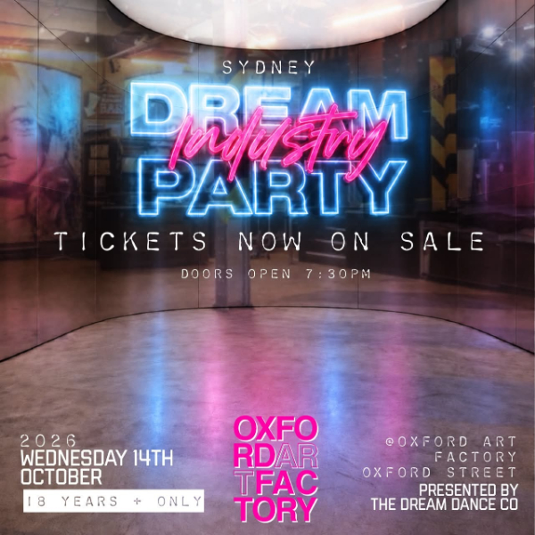 THE INDUSTRY NIGHT SYDNEY 2026 live at Oxford Art Factory - Concert poster