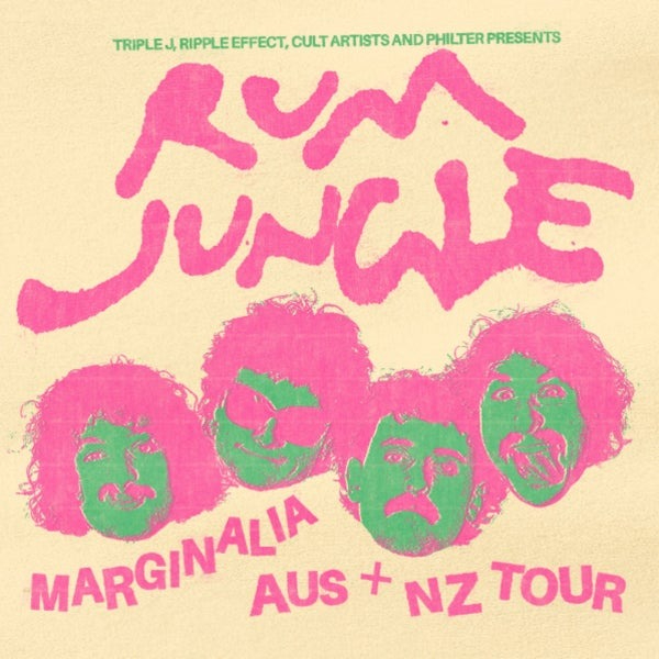 Rum Jungle ‘Marginalia’ AU/NZ Tour live at San Fran - Concert poster