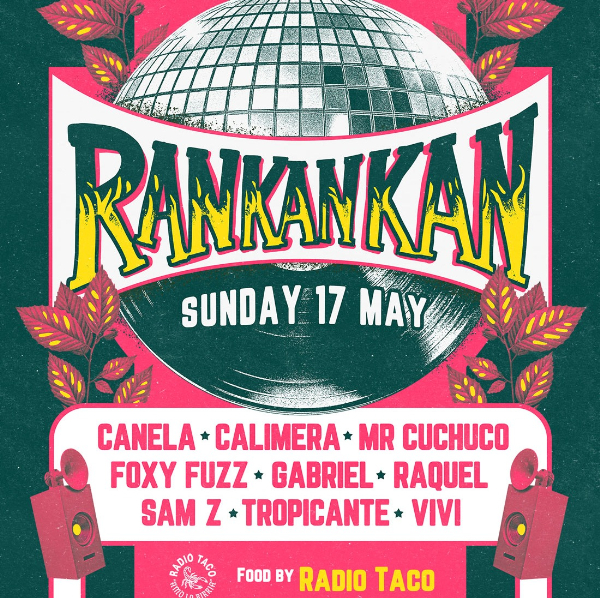 Ran Kan Kan! By Fania & Friends and Golden Age Salsa live at Heaps Normal Health Club - Concert poster