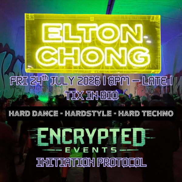 INITIATION PROTOCOL live at Elton chong - Concert poster