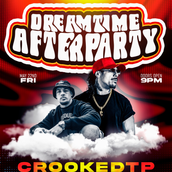 Dreamtime Afterparty live at Laundry Bar - Concert poster