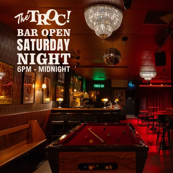TROC BAR OPEN - FREE