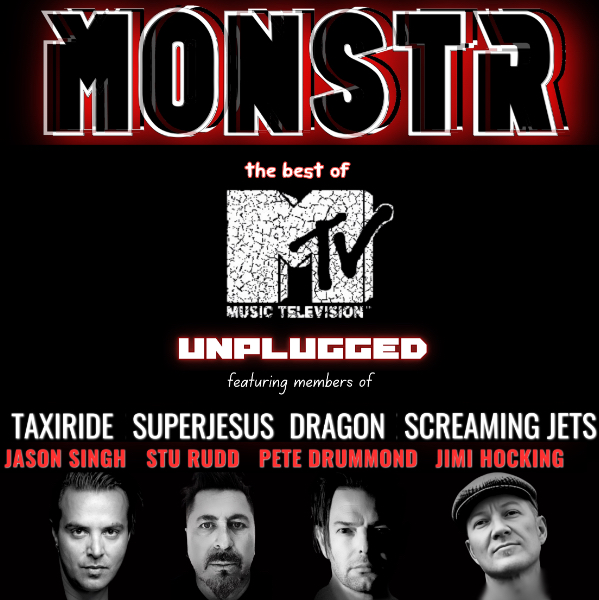MONSTR - the best of MTV unplugged live at Longley International Hotel in Hobart on May 31, 2026 - Concert poster